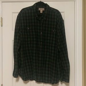 EUC plaid Free Swinging Flannel shirt